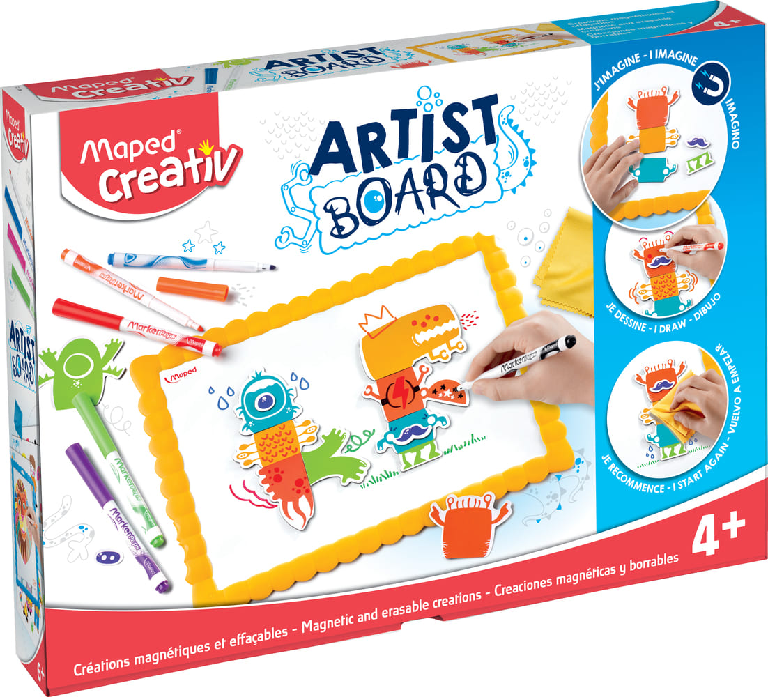 Maped Creativ Magnetic & Erasable Creations-Knights and Princess