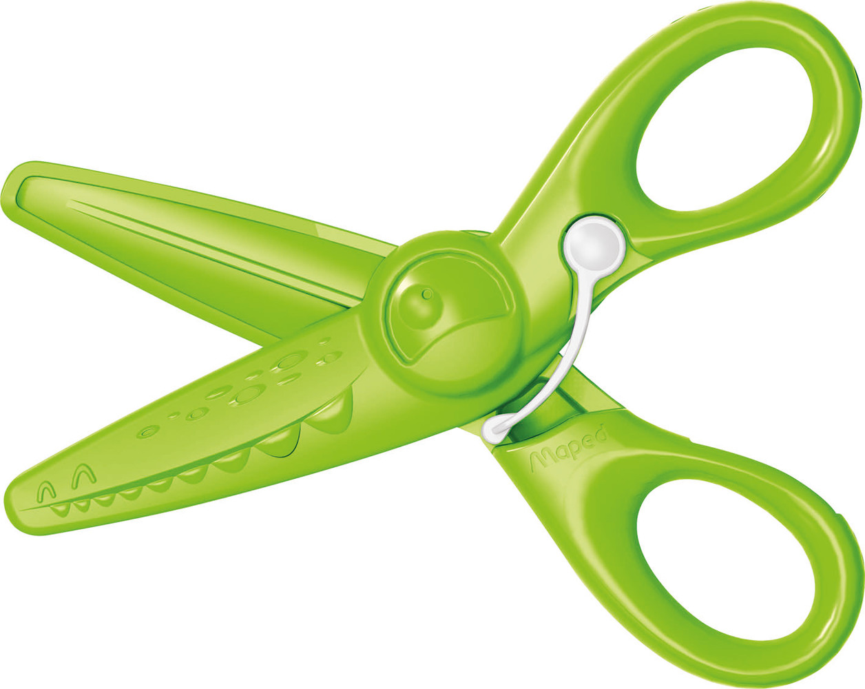 KidiCut Spring-Assisted & Craft Plastic Safety Scissors 4.75″ – Maped Helix  USA
